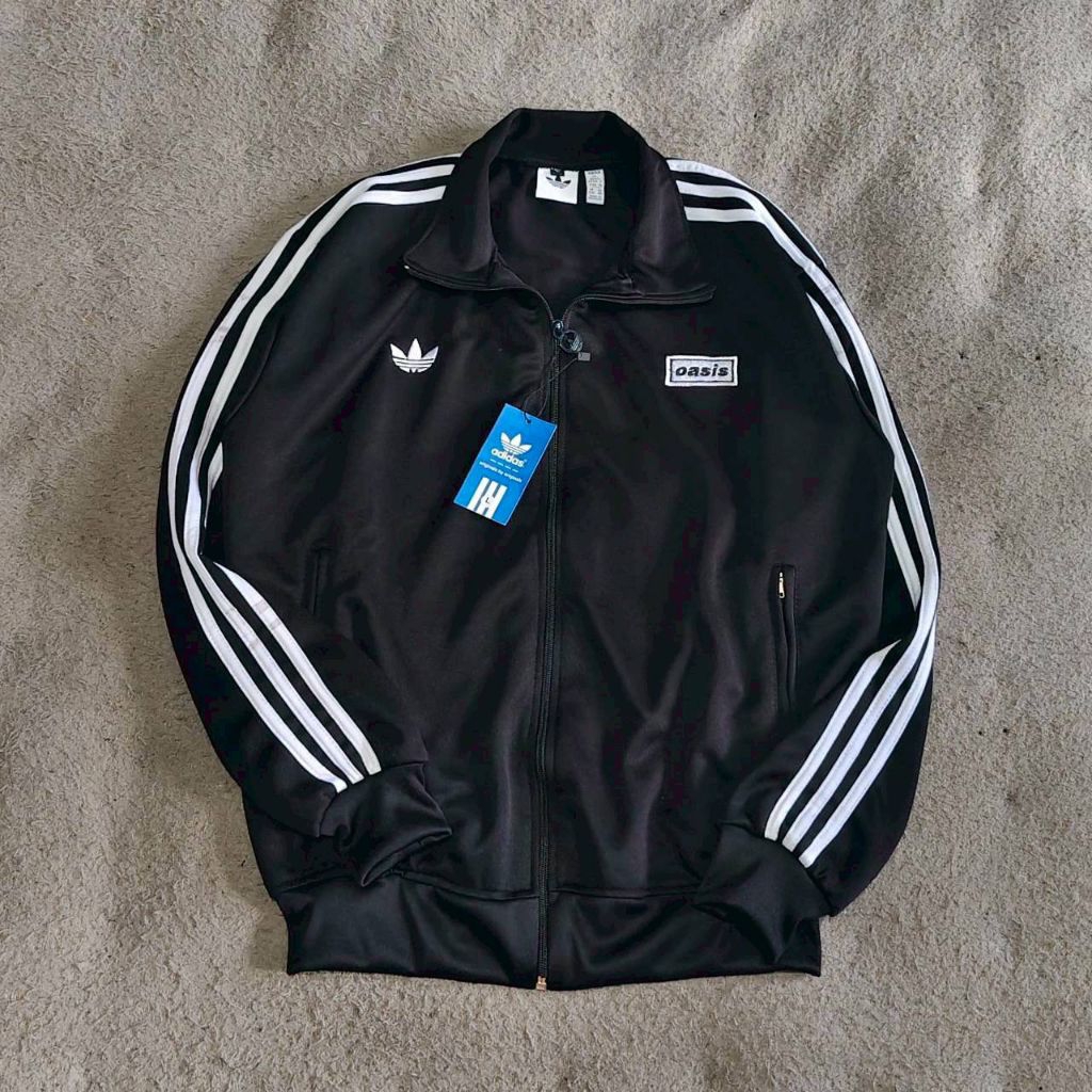 Jaket Tracktop Adidas Oasis Jaket Tracktop Logo Bordir Pria Wanita Jaket Best Seller