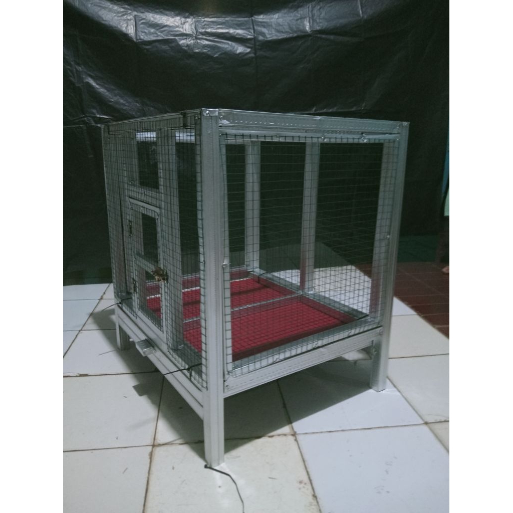 Kandang ayam bongkar pasang, kandang lipat bisa bongkar pasang