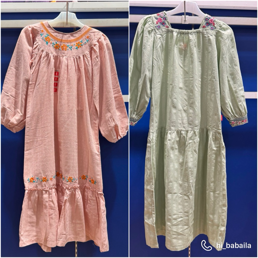 Cool Girl Setelan Gamis Anak Perempuan New Arrival 4-12 Tahun