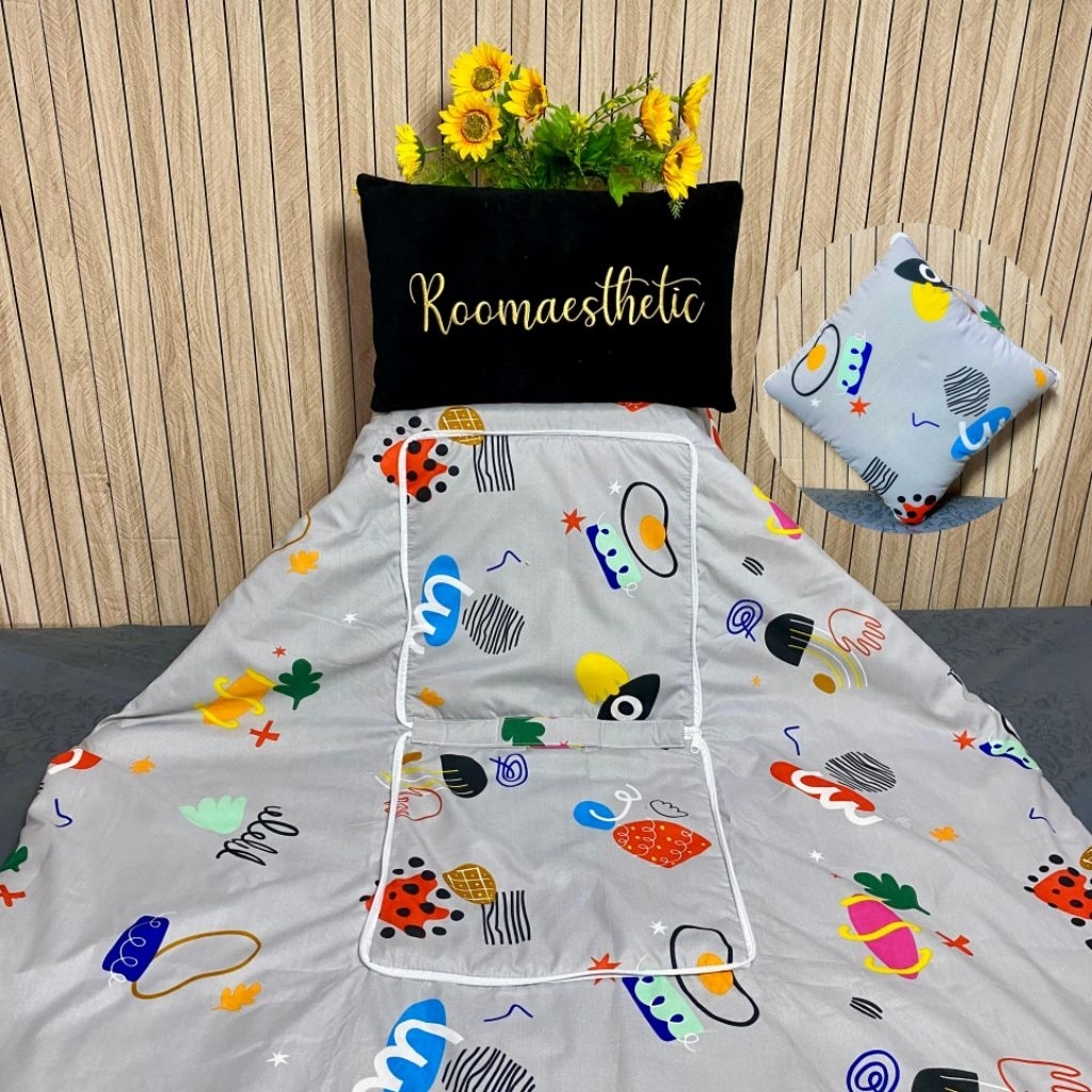 Balmut ( bantal selimut ) karakter dan dewasa balmut 2in1