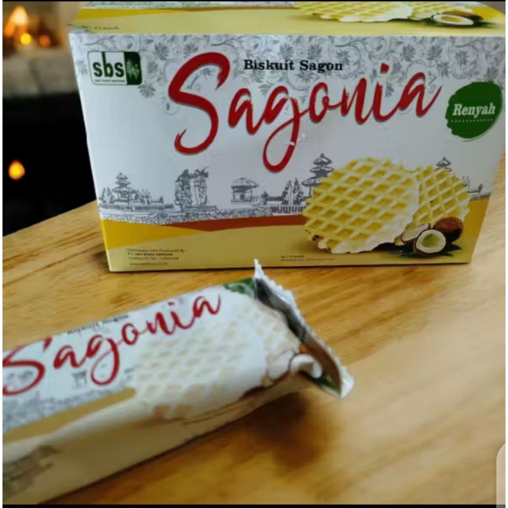1 pack isi 12 pcs biskuit sagonia kelapa 45 gr harga grosir murah bisa kirim instan