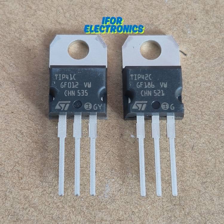 TIP 41 TIP 42 TRANSISTOR TIP41 TIP42 ORIGINAL ST BIJIAN UPS