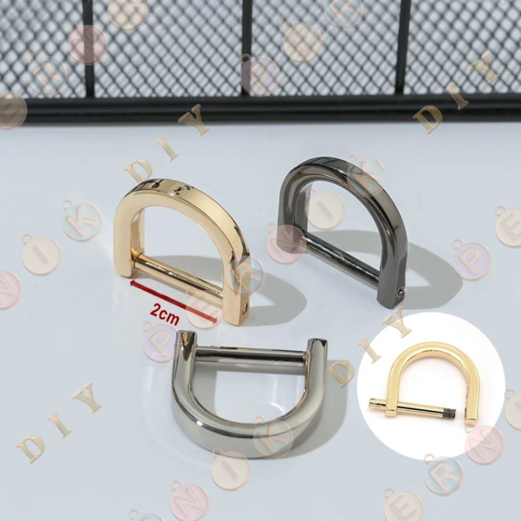 Aksesoris Tas Ring D Baut 2 cm - Aksesoris Tas (IMPORT)