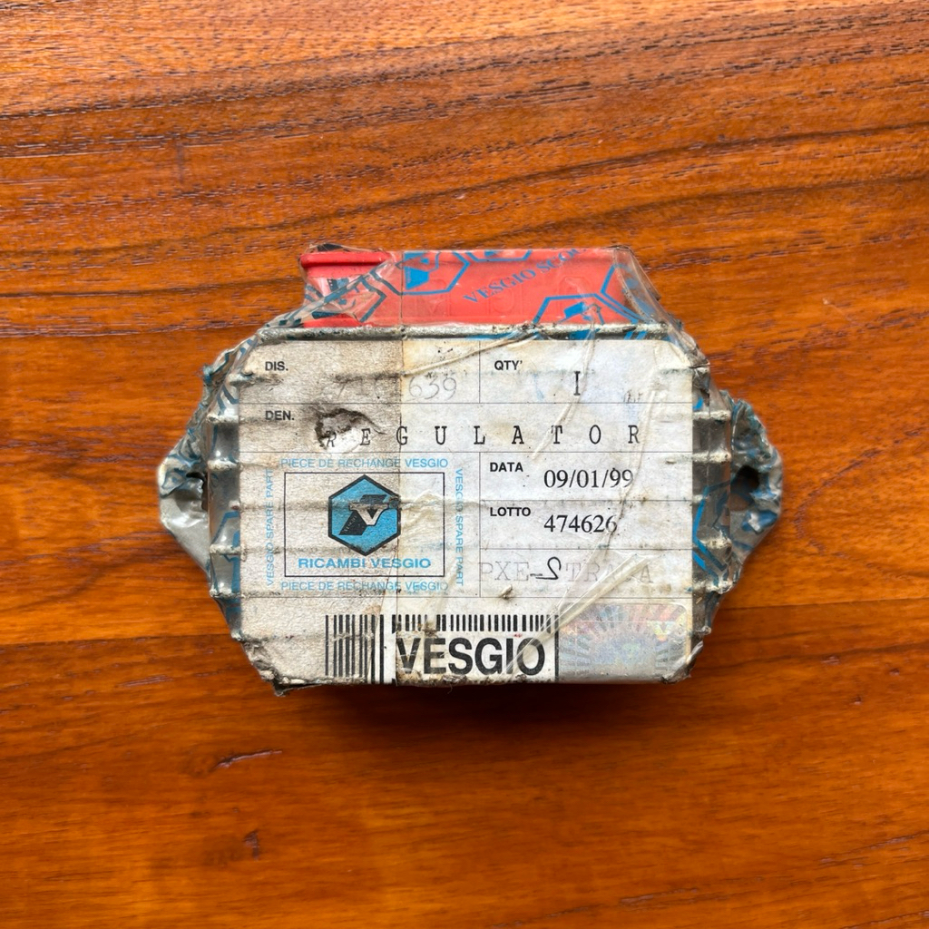 Regulator Kaki 4 Vespa Px Exclusive Excel Vesgio Stock Lama NOS