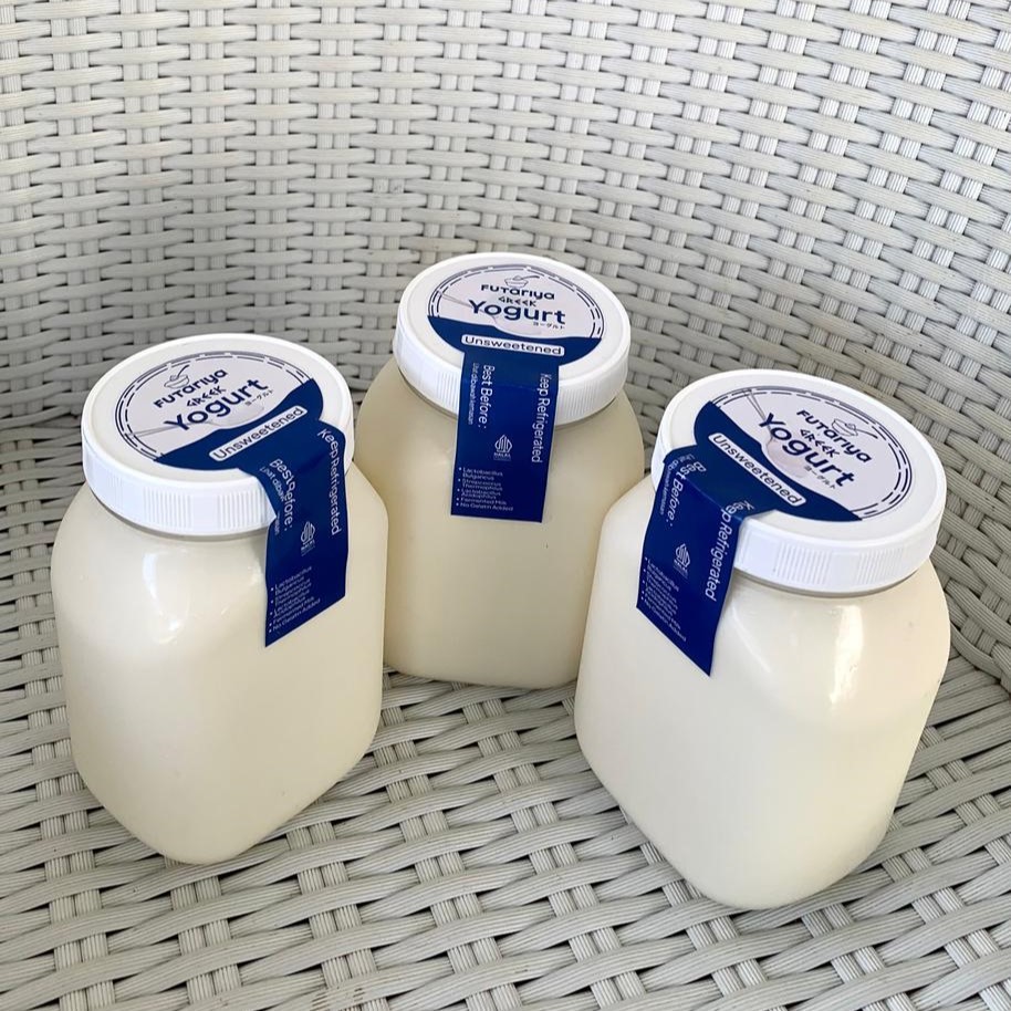 Plain Greek Yogurt 490gr/yoghurt/ Unsweetened / Tanpa Gula / untuk Diabetes / Tanpa pemanis buatan/ 