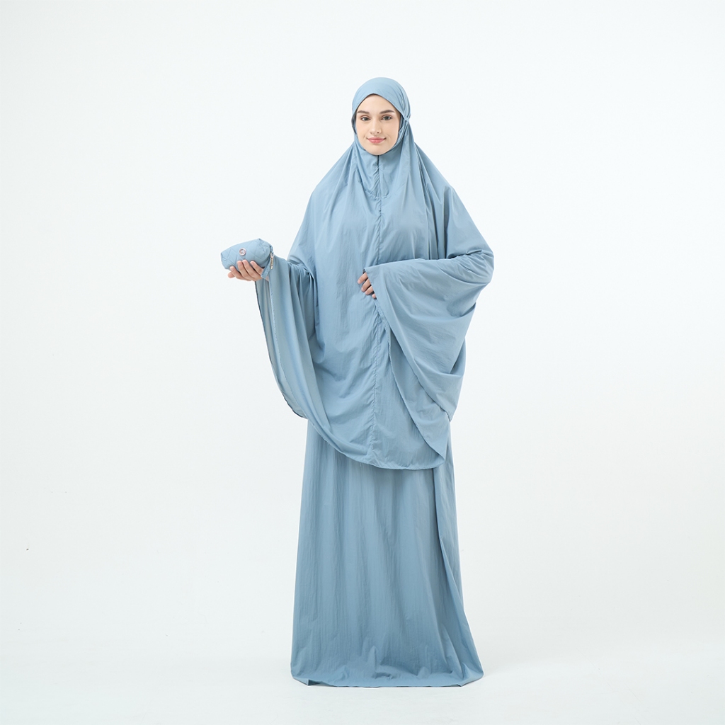 Mukena Premium Travel Mini Amallura Series Alisya by Olive | Mukena Dewasa 2 in 1 Cantik Terbaru