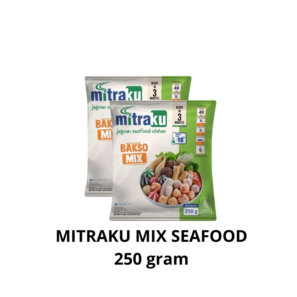 Mitraku mix seafood 250 gram