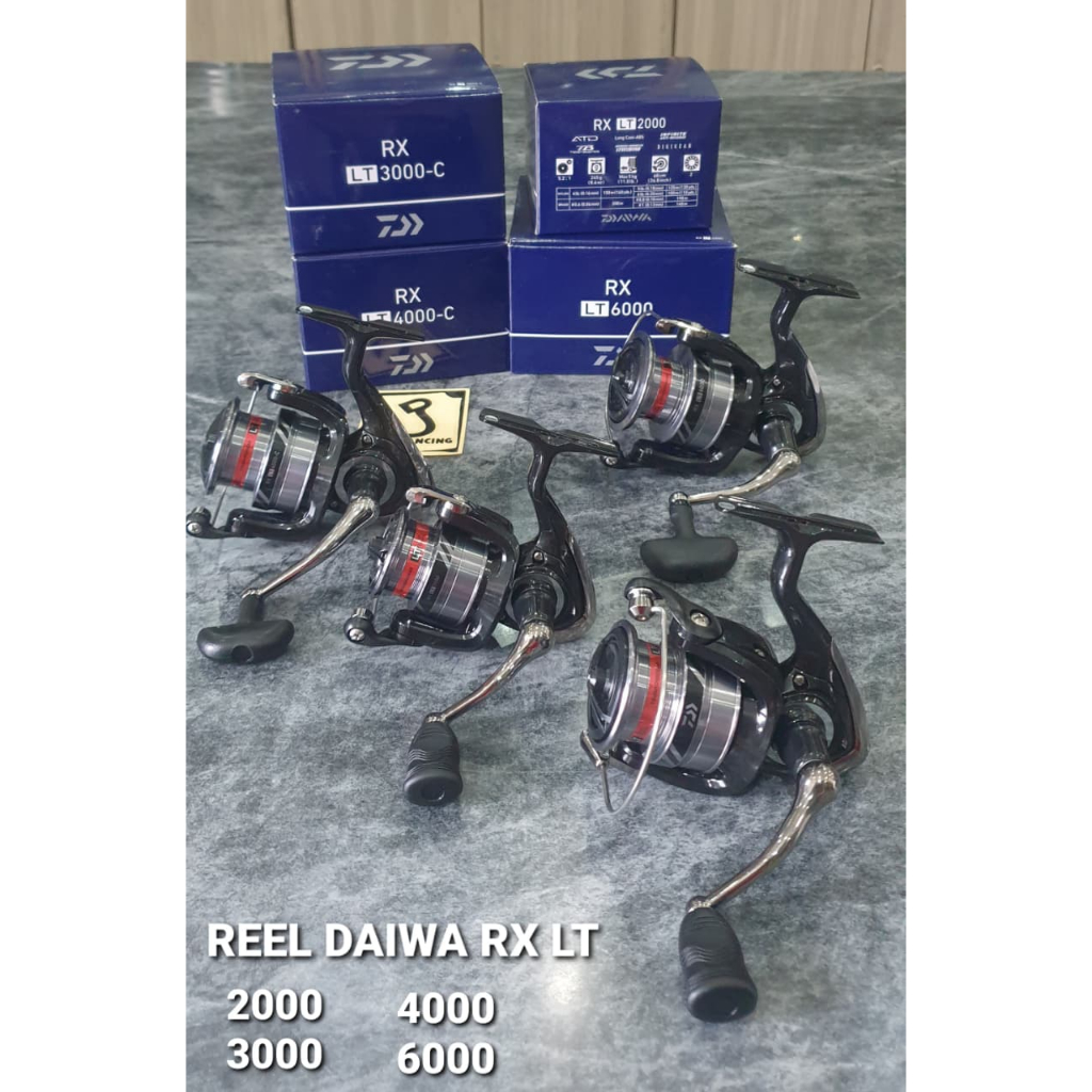 REEL DAIWA RX LT 20 Ukuran 2000 3000 4000 6000 SPINNING