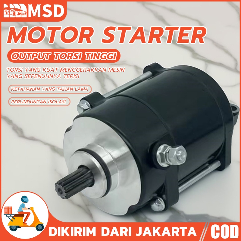 DINAMO STARTER BORE UP 350CC MIO SPORTY SMILE SOUL FINO KARBU INJEKSI NUOVO BORE UP 350 CC - DINAMO 