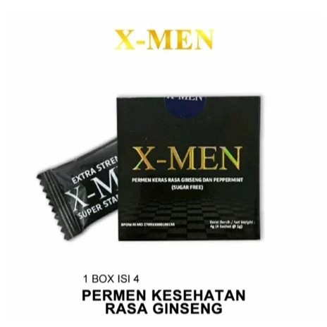 Permen Mint X MEN Herbal Praktis Dibawa