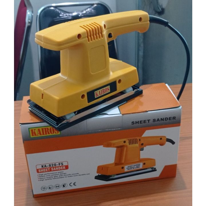 Mesin amplas orbital sander Elektrik Sander Mesin Amplas Kayu Mesin Amplas Tembok