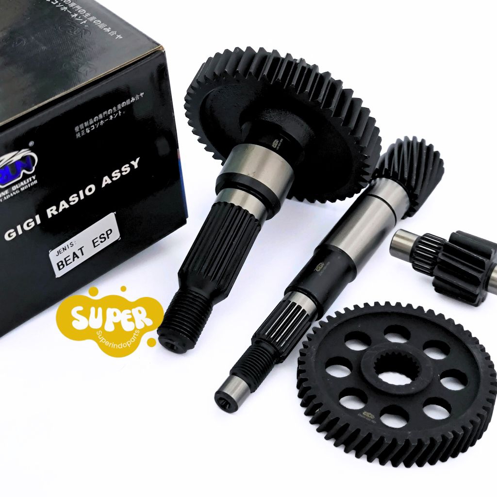 [CRUN] GIGI RASIO ASSY SET BEAT ESP BEAT STREET ESP SCOOPY ESP GIGI RASIO BEAT ESP