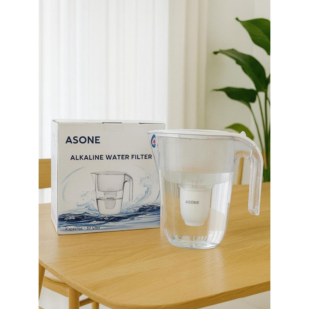 Alkaline Water Filter ASONE  Clean & Healthy Hydration pH+ Teko Filter Air Alkali