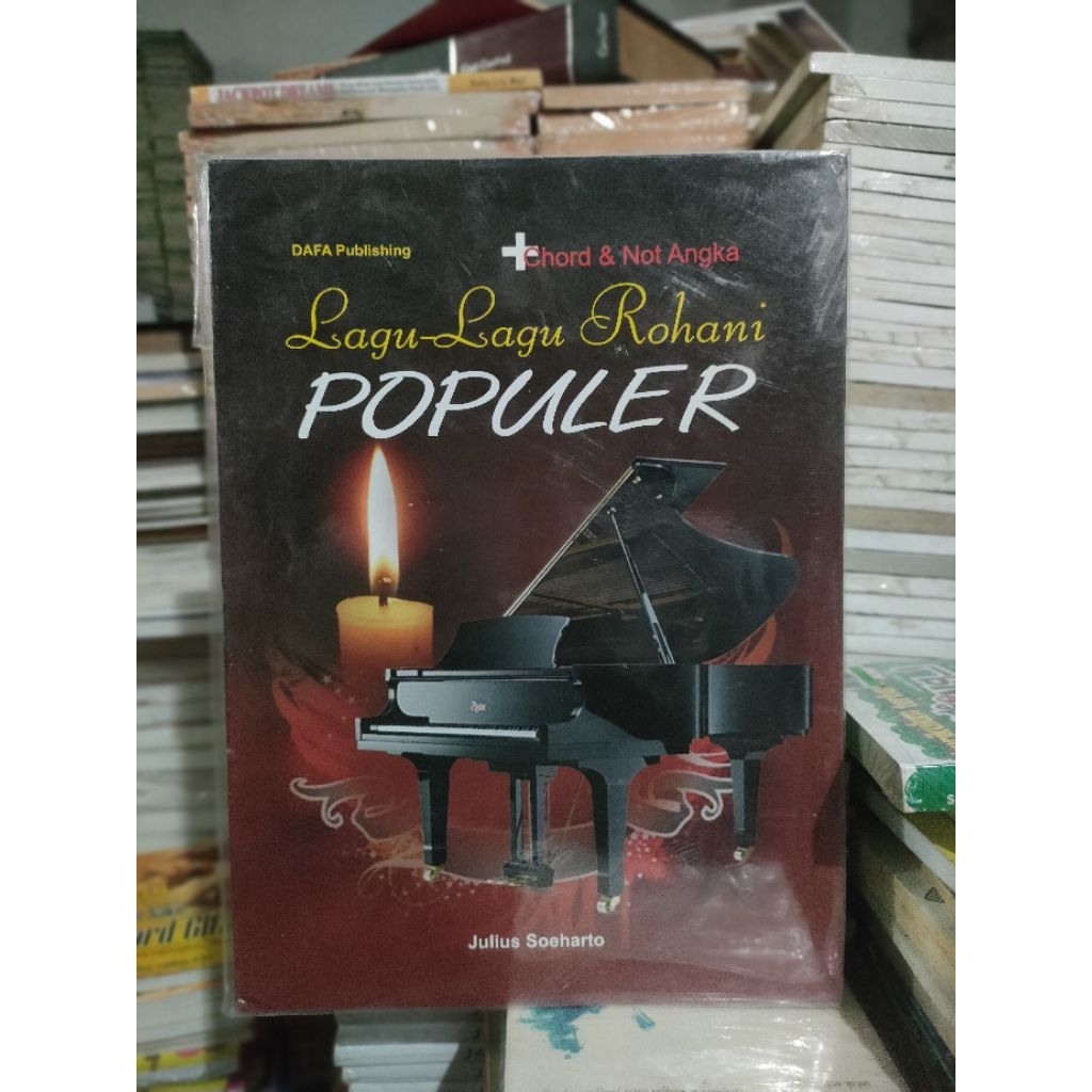 Buku Lagu-Lagu Rohani Populer + Chord & Not Angka