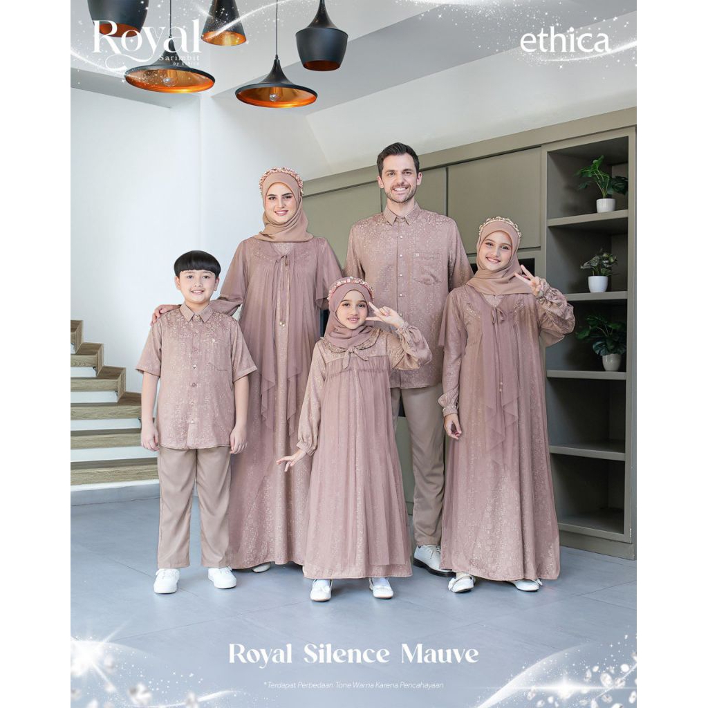 SARIMBIT ROYAL SILENCE MAUVE BY ETHICA 2026/SARIMBIT LEBARAN/SARIMBIT KELUARGA/GAMIS DAN KOKO/SARIMB
