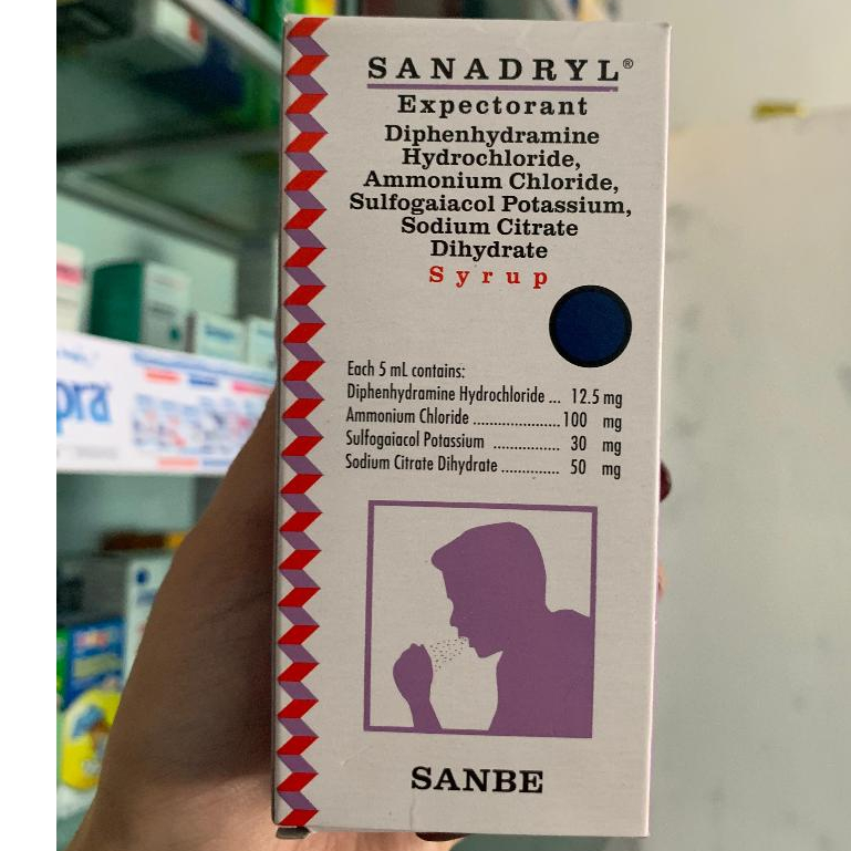 Sanadryl Expectorant Sirup