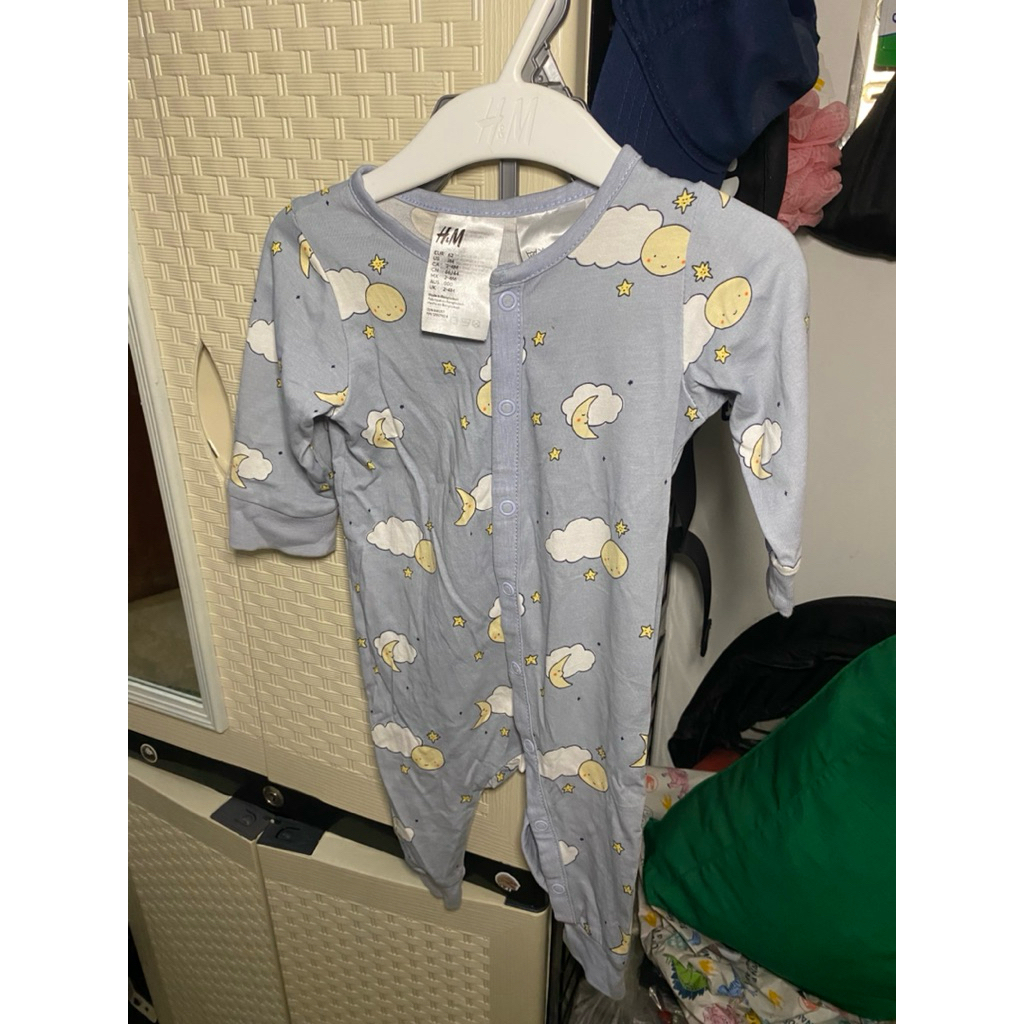 baju baby sleepsuit 2-4 bulan (hnm)