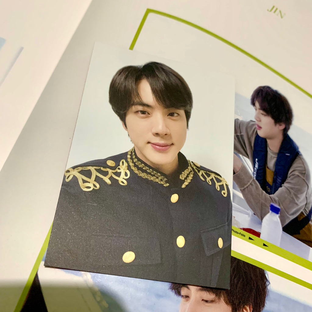 photocard pc mpc love yourself seokjin jin bts speak yourself sys