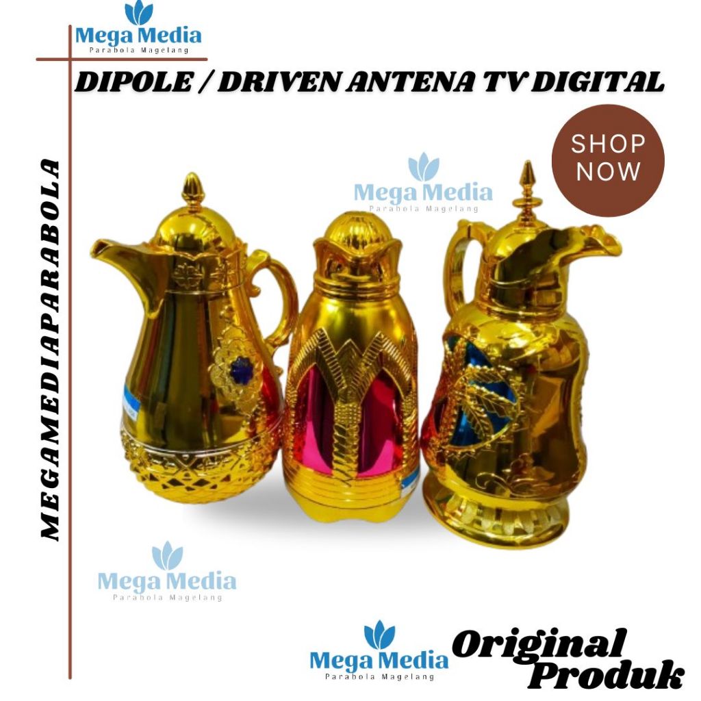 Teko Arab 1Liter / Thermos Air Zam-zam / Thermos Hias