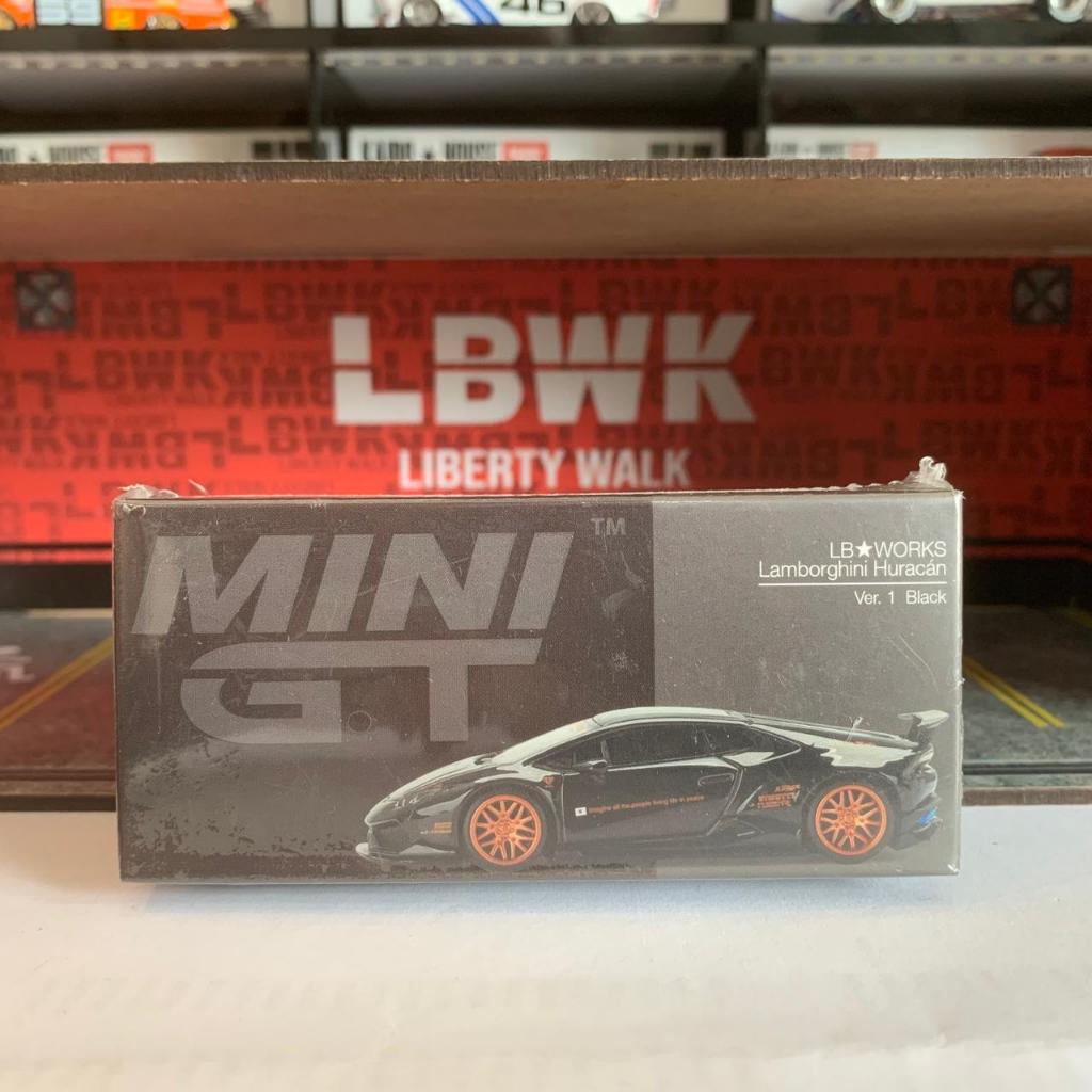 Mini GT 234 LB Works Lamborghini Huracan Ver. 1 Black