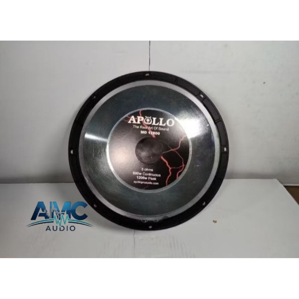 SPEAKER KOMPONEN APOLLO 12 INCH MD12800 ORIGINAL APOLLO SUB-LOW