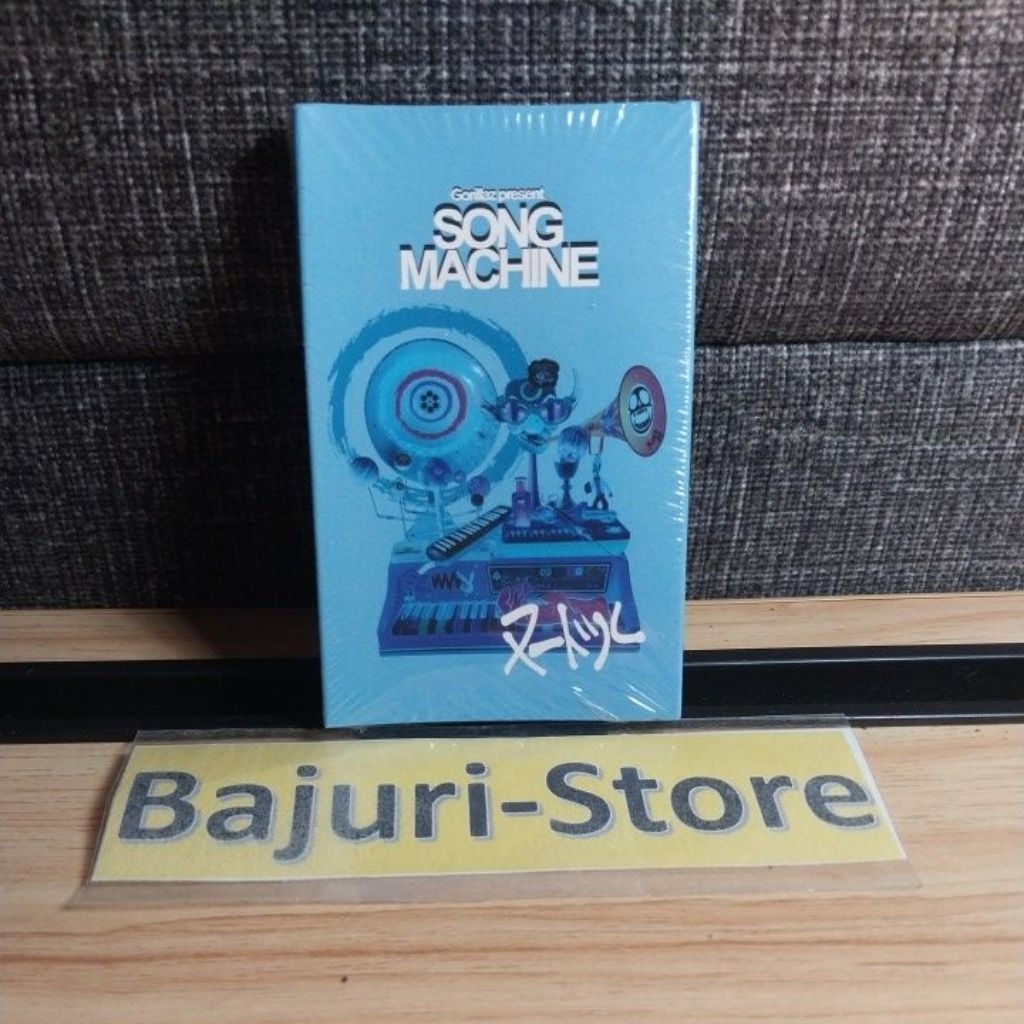 Kaset Pita 'Gorillaz Band"/Album "Song Machine, Season one ( Noodle Edition )"/Original Cassette/Mad