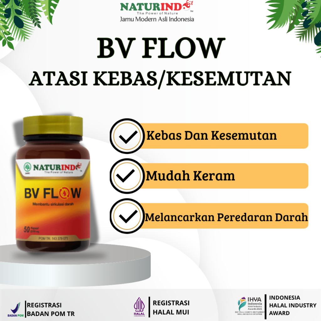 BV FLOW OBAT KESEMUTAN DAN KEBAS TANGAN KAKI KESEMUTAN KAKI JARI KESEMUTAN PELANCAR PEREDARAN DARAH 
