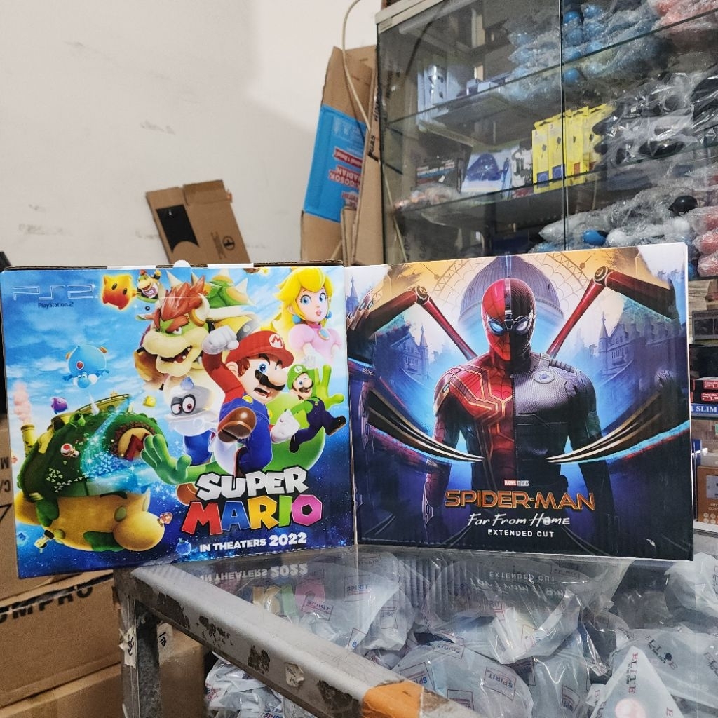 Kardus PS2 FAT Lengkap Dalaman - Dus PS2 FAT