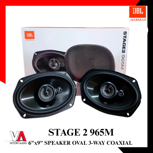 Speaker Oval Coaxial 3-Way 6x 9 inch JBL STAGE 2 965M Audio Mobil Original