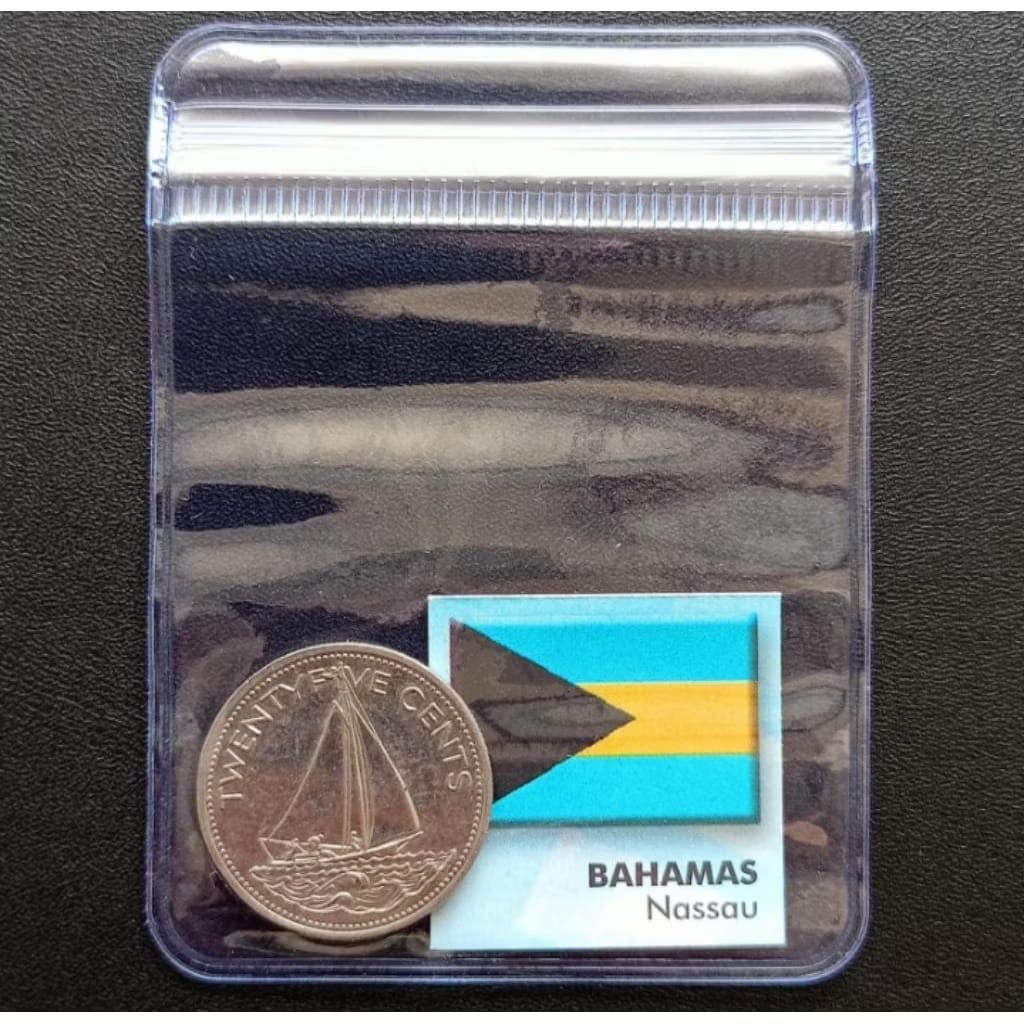 Koin Bahamas TP700 Koleksi Coin Kuno Jadul Langka Asing Mancanegara Luar Negeri