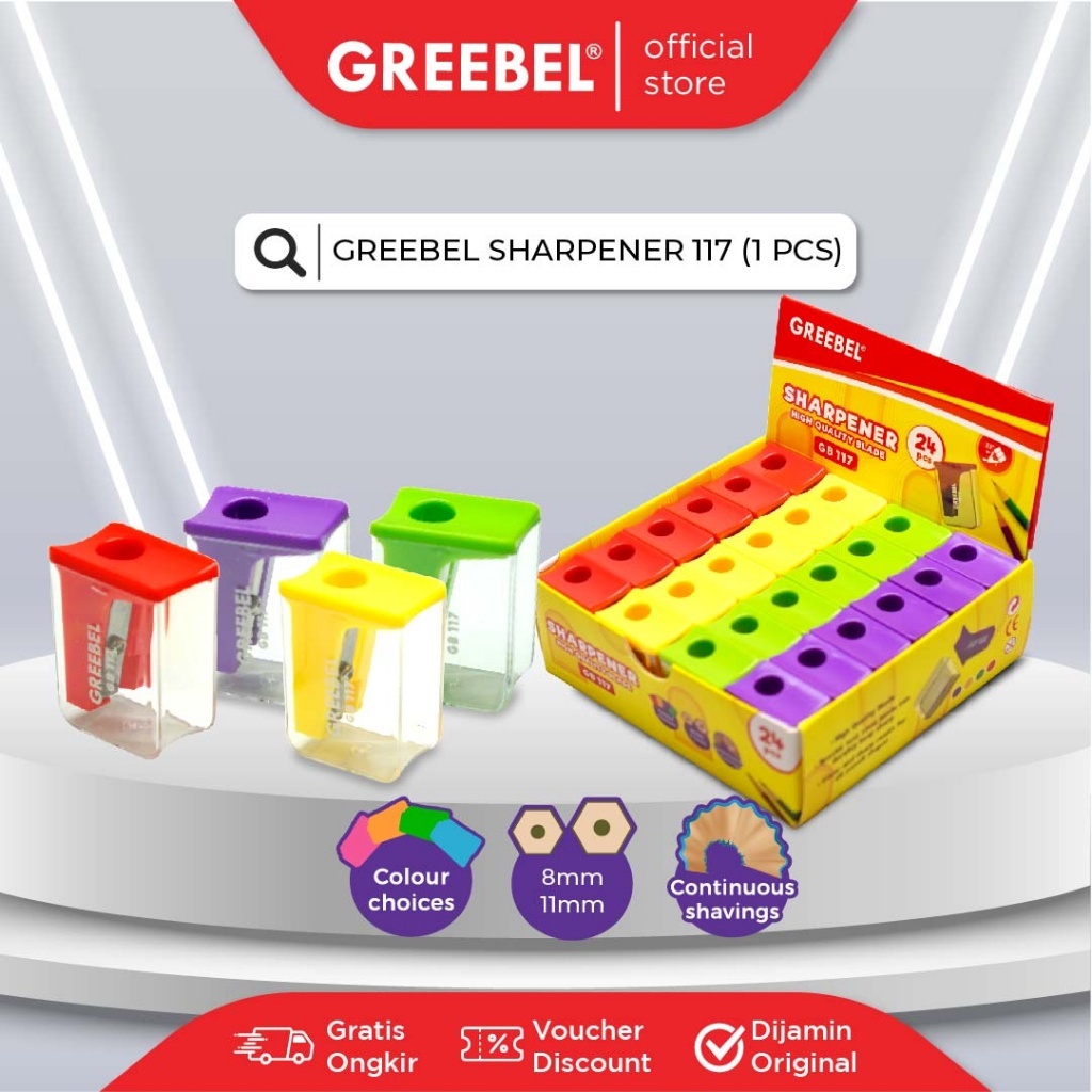 Greebel Sharpener Rautan 117 1Pcs