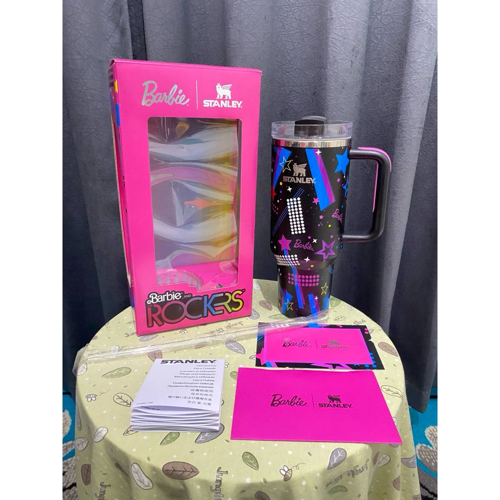 Tumbler Stanley X Barbie 80s Rockers 40oz Original