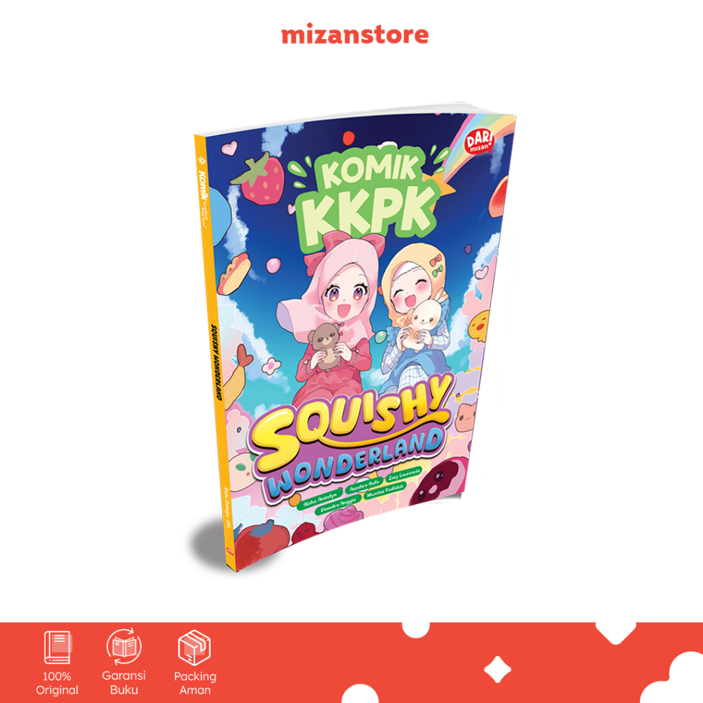 [Mizan] Buku Anak Komik KKPK: Squishy Wonderland | Komik Persahabatan Karya Penulis Cilik