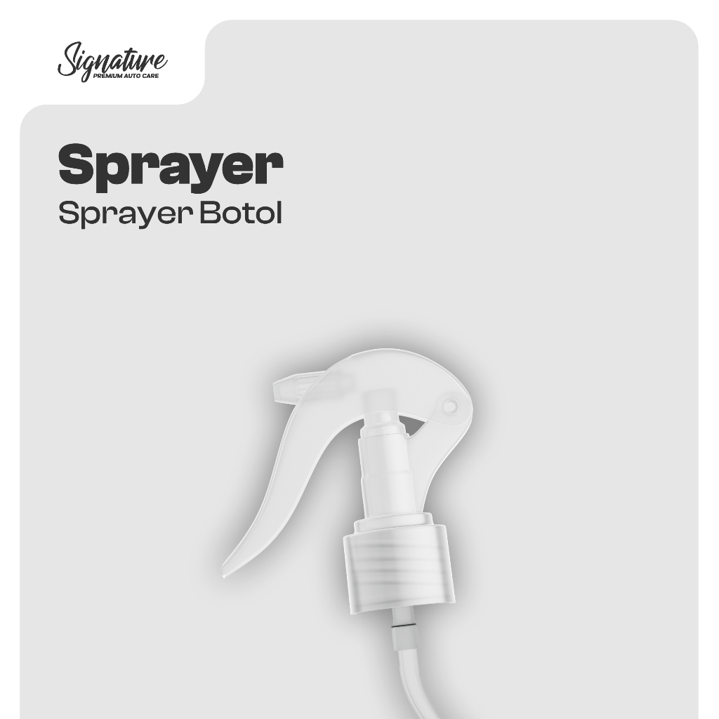 Signature - TRIGGER SPRAY HEAD | Sprayer Botol neck 24 Spray Trigger