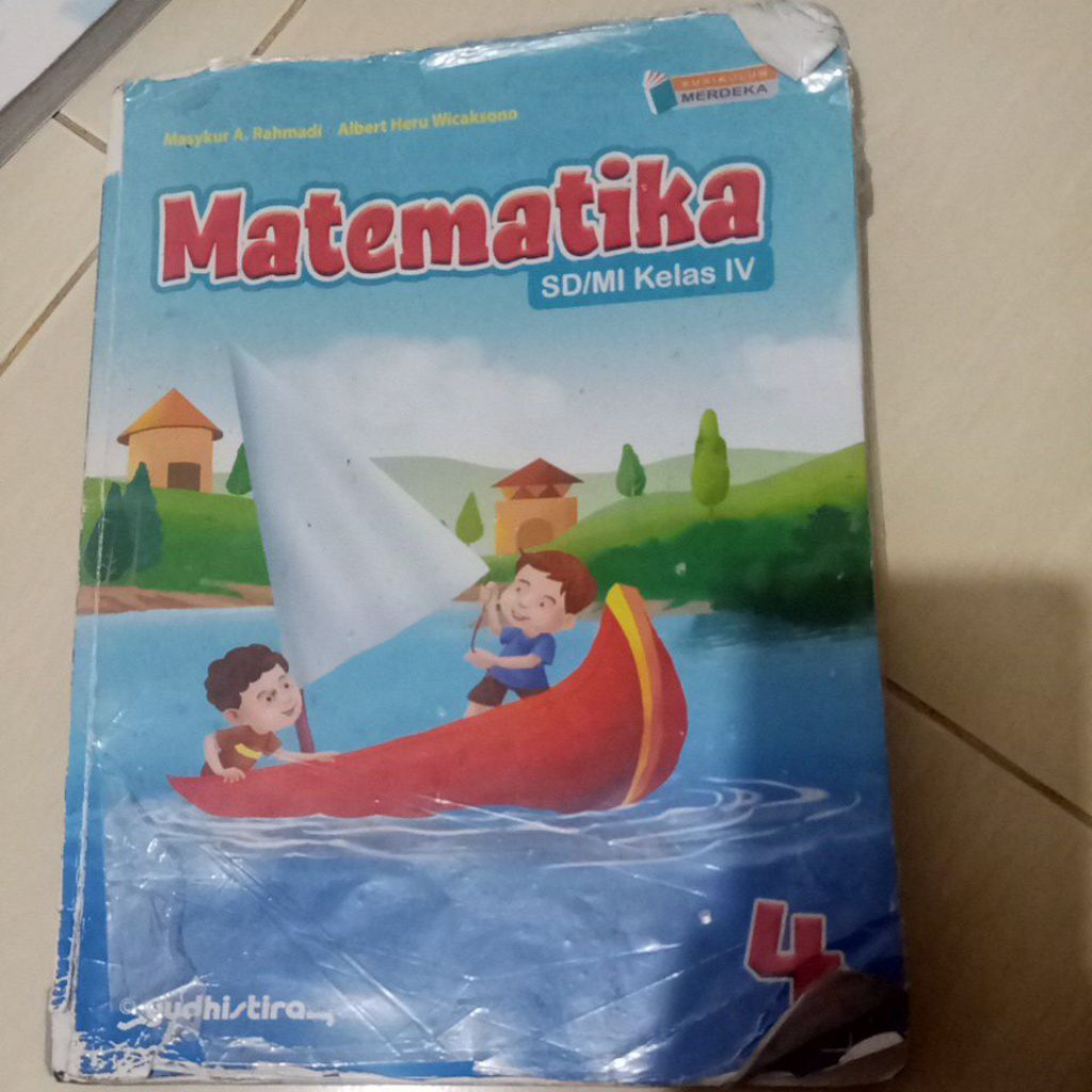 Buku Bekas - Matematika kelas 4 - Penerbit Yudhistira