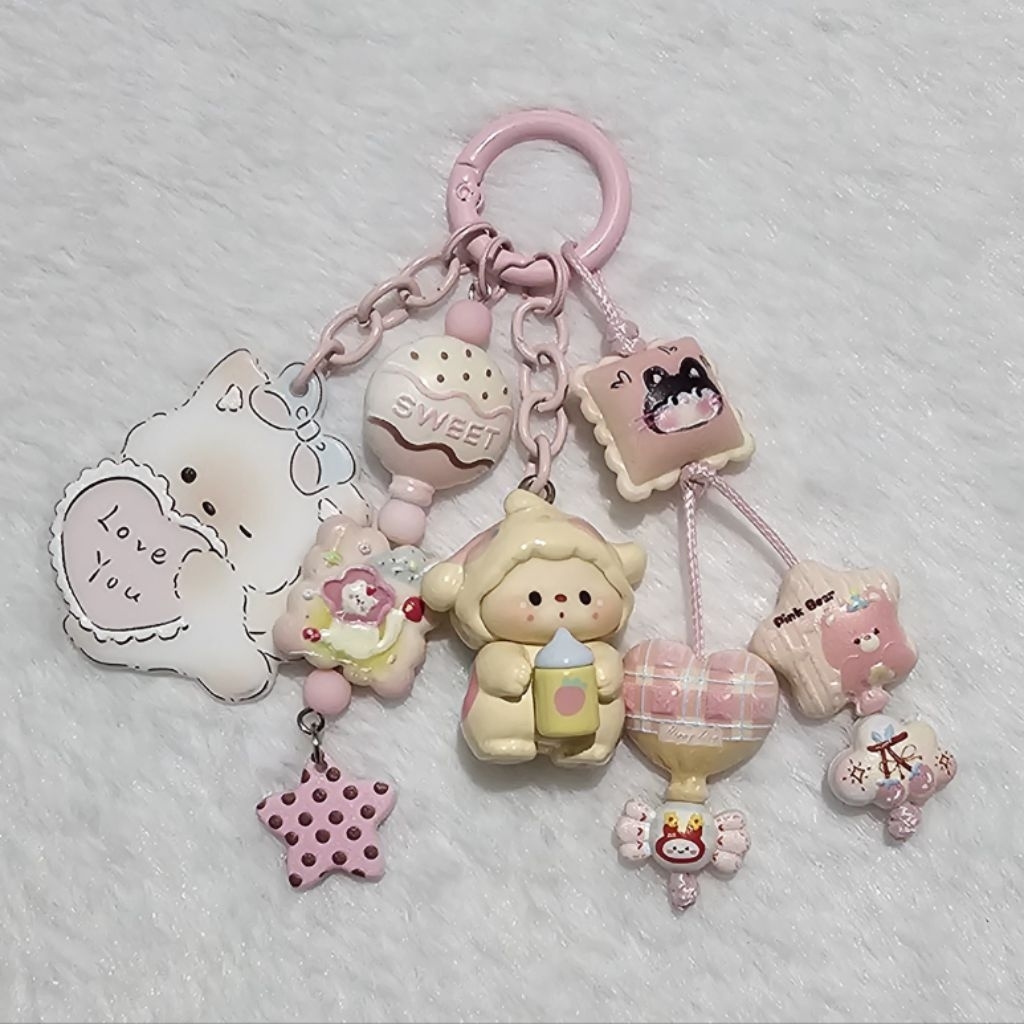 bag charm gantungan hp ganci lucu