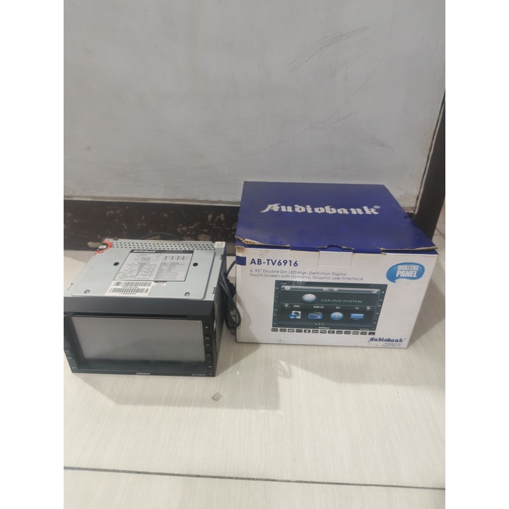 HEAD UNIT ANDROID AUDIOBANK AB-TV6916 ORIGINAL PRELOVED
