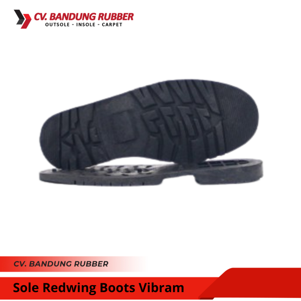 Outsole Karet Sepatu Redwing Boots Vibram Pria Sol Sepatu Kantoran Pria Sol Sepatu Oxford Sol Sepatu