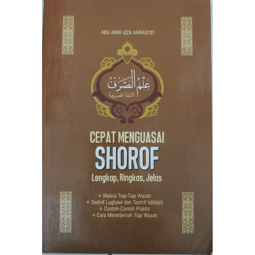 BUKU CEPAT MENGUASAI SHOROF LENGKAP RINGKAS JELAS BEKAS ORIGINAL