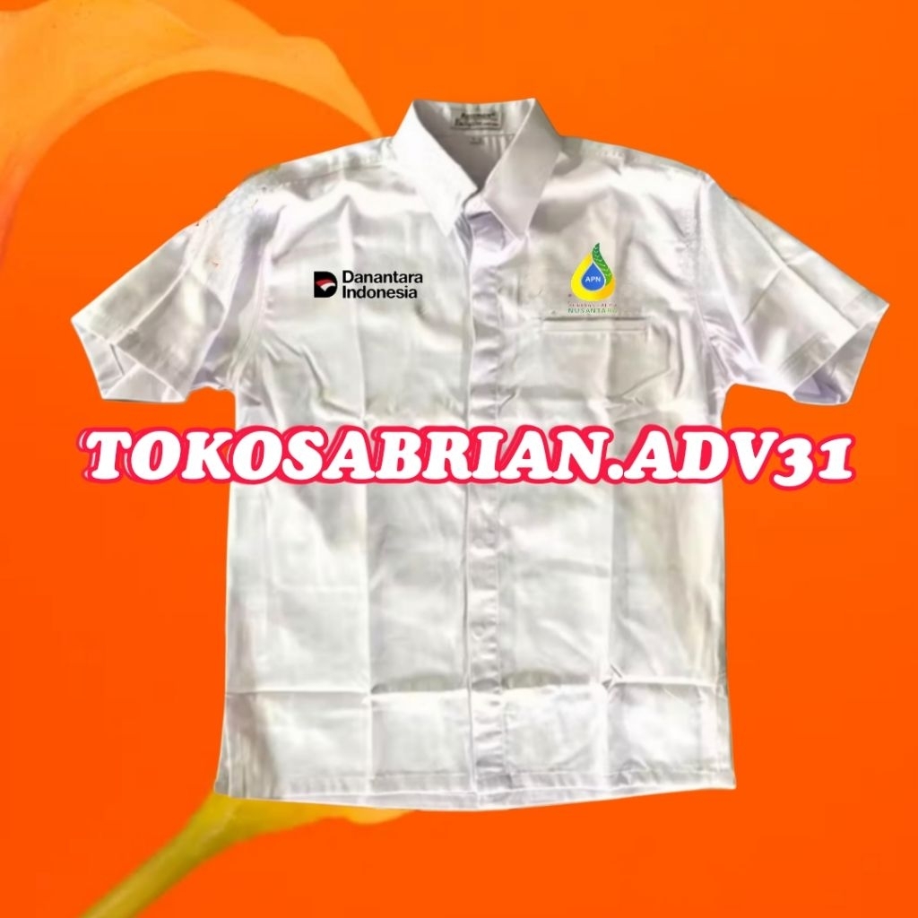 Kemeja APN Agrinas Denantara Indonesia Palma Nusantara Baju Agrinas Seragam Apn agrinas