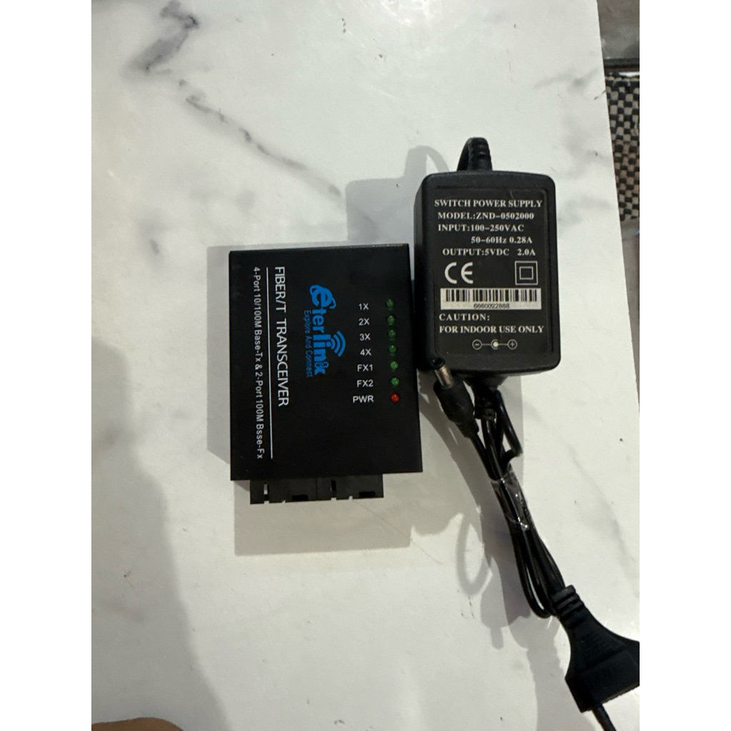 HTB media converter 2 fo 4 LAN