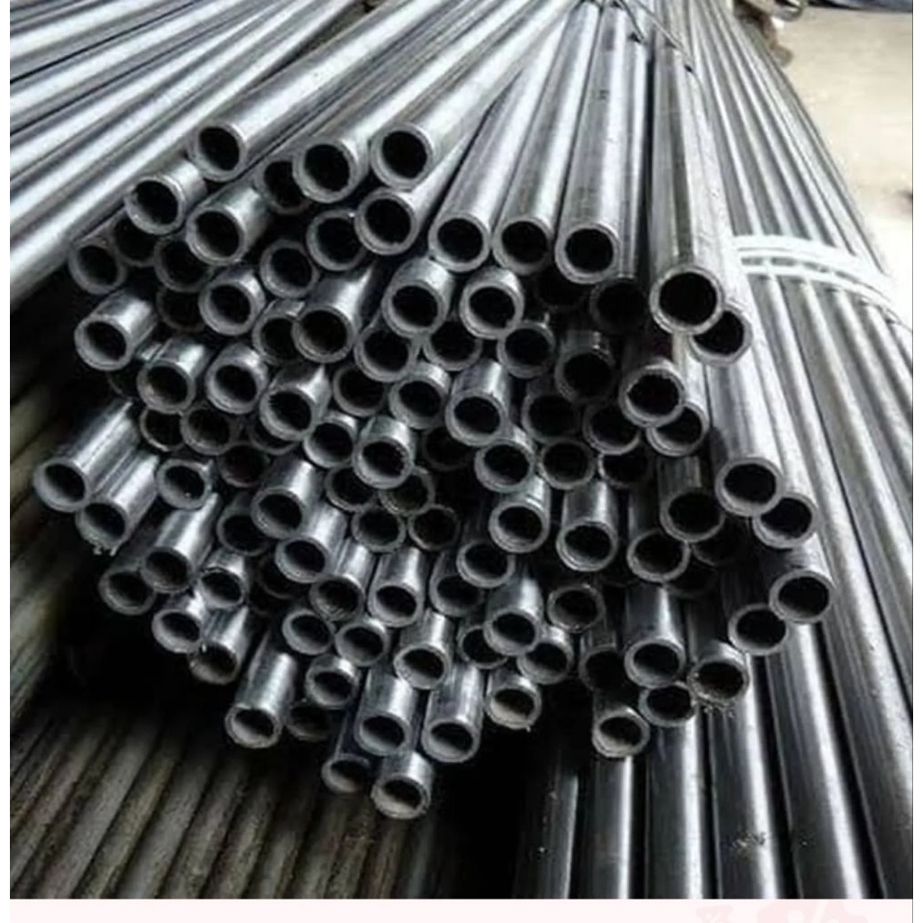 pipa besi 14 mm tebal 2 mm panjang 100 cm