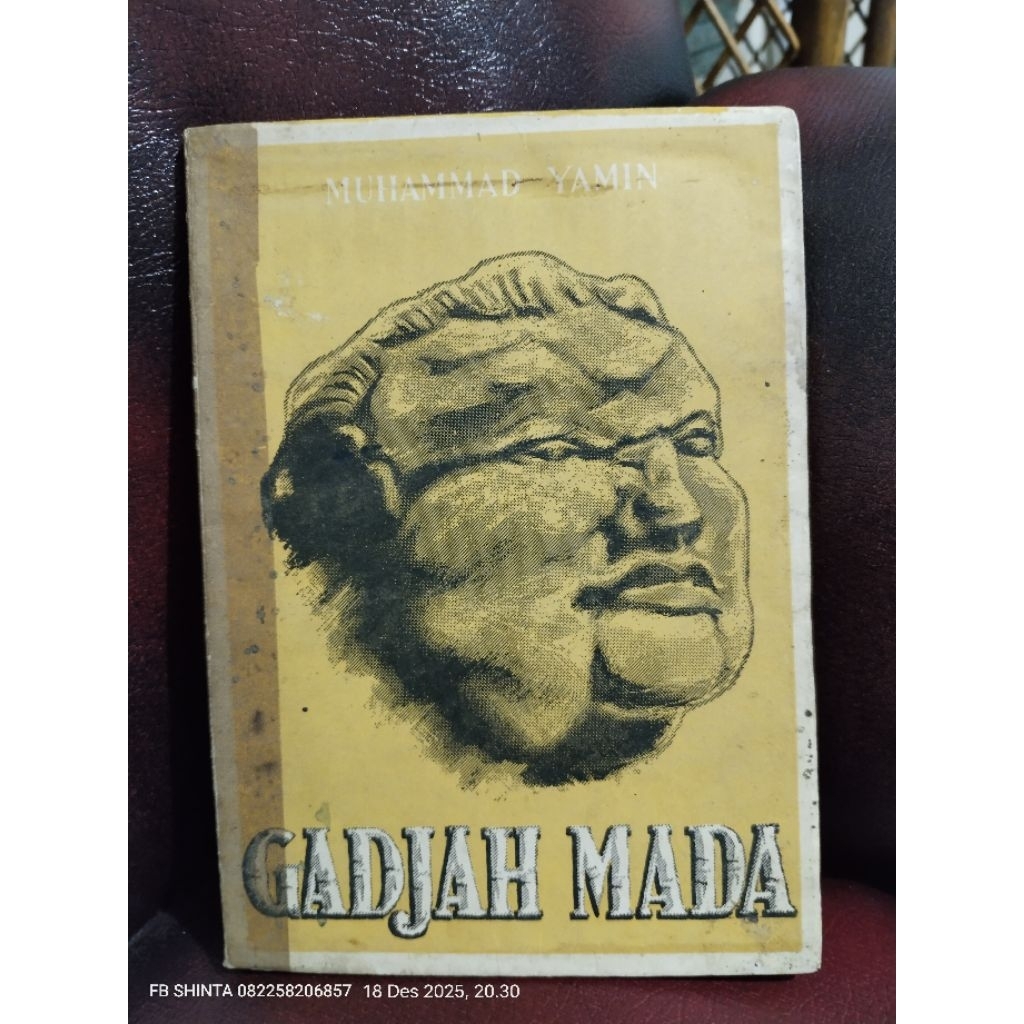 Buku Gadjah Mada Karya Muhammad Yamin Original