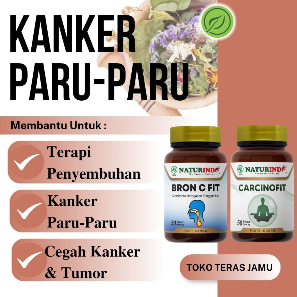 Obat Herbal Kanker Paru-Paru Atasi Sesak Nafas Terapi Penyembuhan Kanker Paru-Paru Naturindo