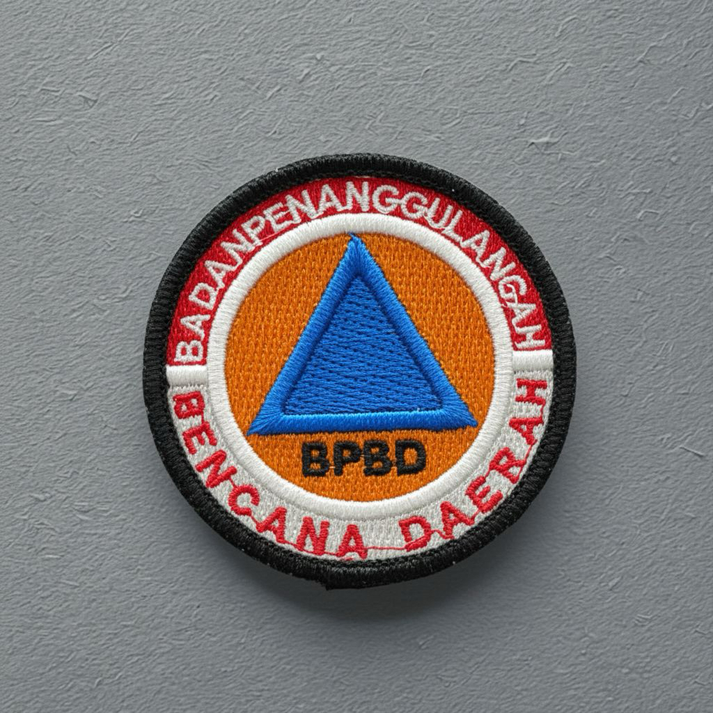 Bordir BPBD Timbul Premium - Logo Bordir Bandan Penanggulangan Bencana Daerah