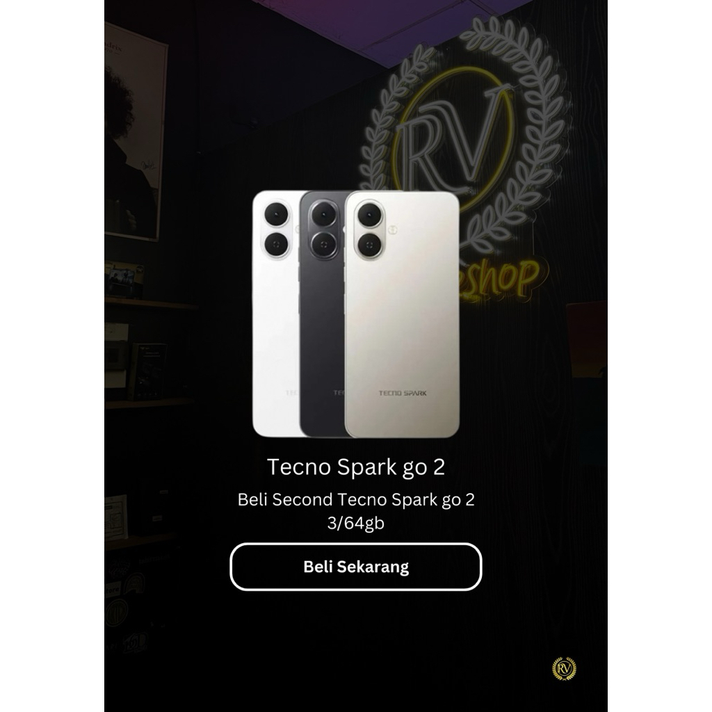 second android tecno spark go 2 3/64gb likenew