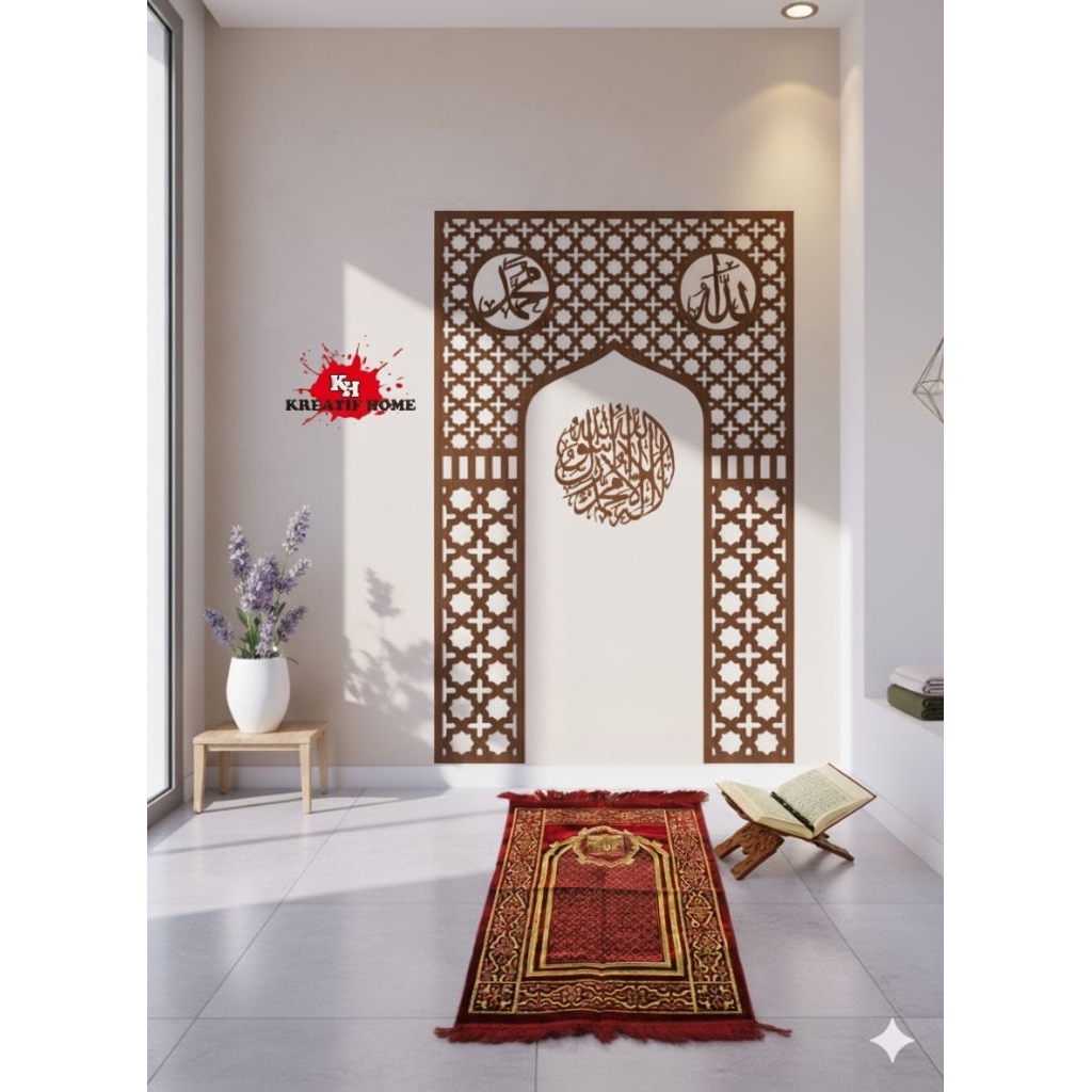 KREATIF.HOME -Mihrab Musholla Minimalis