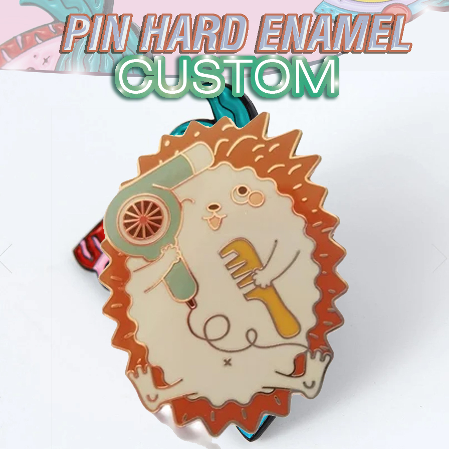 Pabrik pin hard enamel custom desain sendiri harga murah proses cepat jenis hard enamel sitim paku d