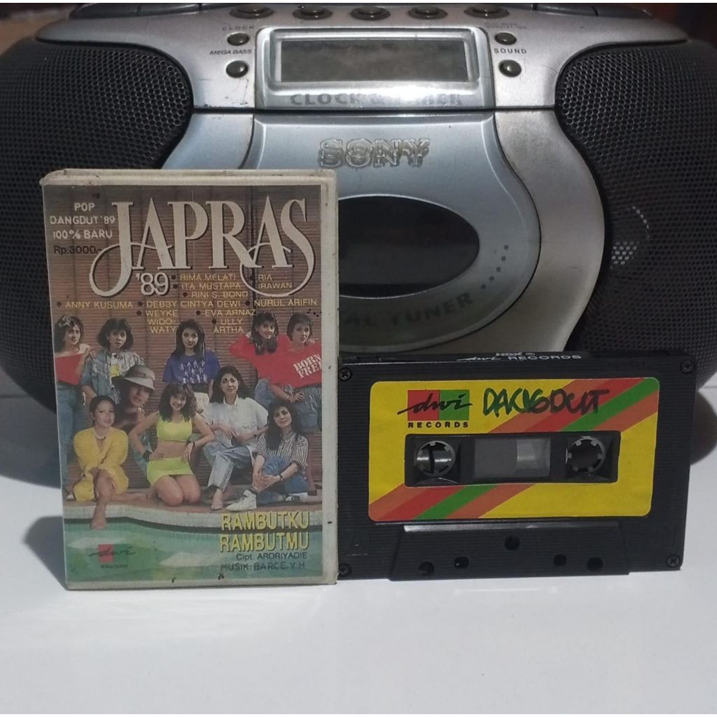Kaset Pita Japras - Rambutku Rambutmu