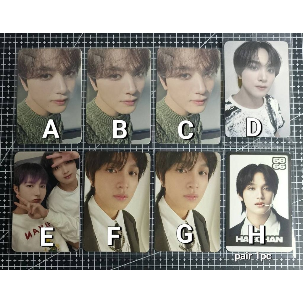 AAB PHOTOCARD HAECHAN NCT DREAM HAECHAN KOREK, HAEPIL, REAL CITY, MUMO RENHYUCK OFFICIAL